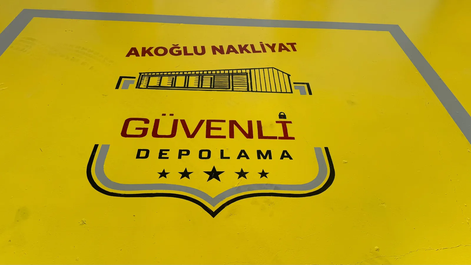 Akoğlu Nakliyat güvenli eşya depolama alanı